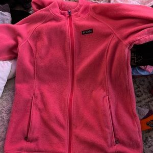Girls Columbia fleece jacket